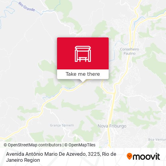 Avenida Antônio Mario De Azevedo, 3225 map