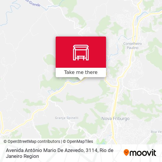 Avenida Antônio Mario De Azevedo, 3114 map