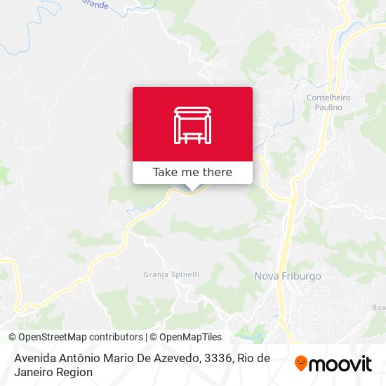 Avenida Antônio Mario De Azevedo, 3336 map