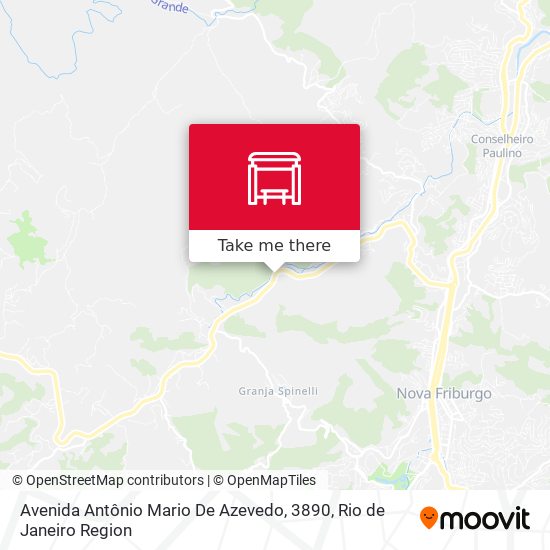 Avenida Antônio Mario De Azevedo, 3890 map