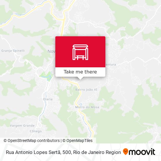 Rua Antonio Lopes Sertã, 500 map