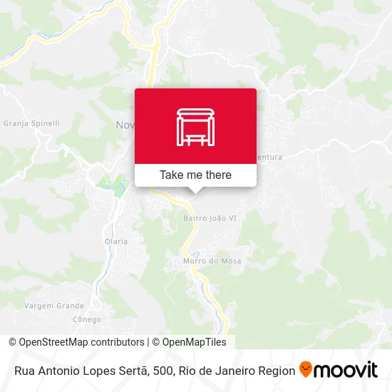 Rua Antonio Lopes Sertã, 500 map