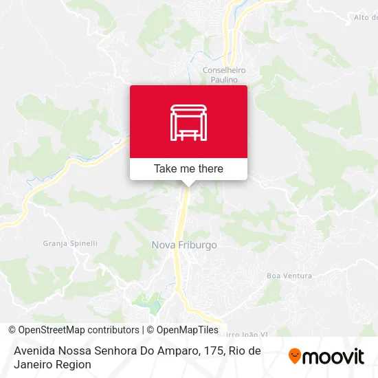 Avenida Nossa Senhora Do Amparo, 175 map