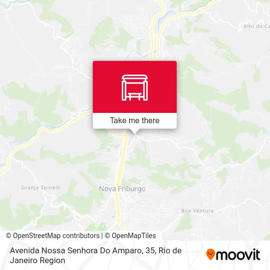 Avenida Nossa Senhora Do Amparo, 35 map