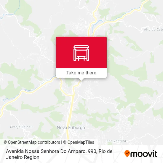 Avenida Nossa Senhora Do Amparo, 990 map