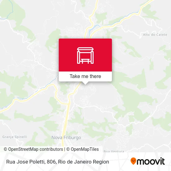 Rua Jose Poletti, 806 map