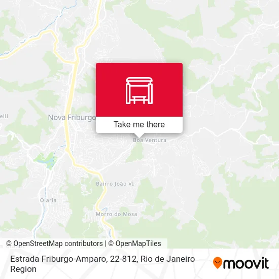 Estrada Friburgo-Amparo, 22-812 map