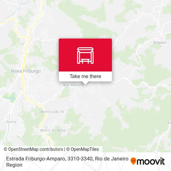 Estrada Friburgo-Amparo, 3310-3340 map