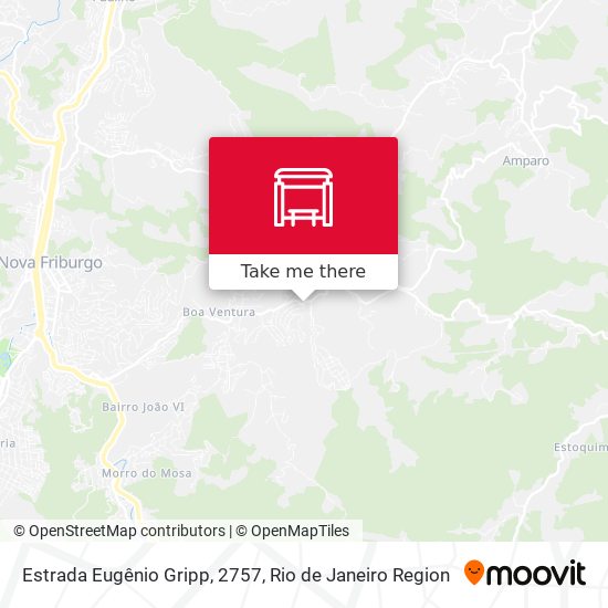 Estrada Eugênio Gripp, 2757 map
