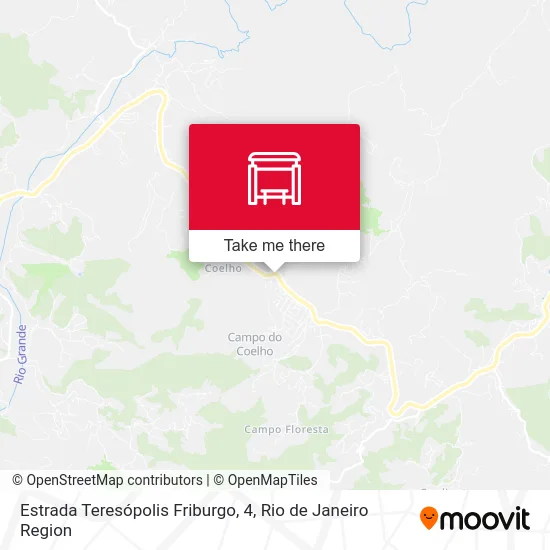 Estrada Teresópolis Friburgo, 4 map