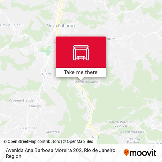 Mapa Avenida Ana Barbosa Moreira 202