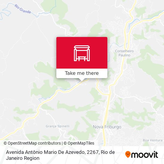 Avenida Antônio Mario De Azevedo, 2267 map