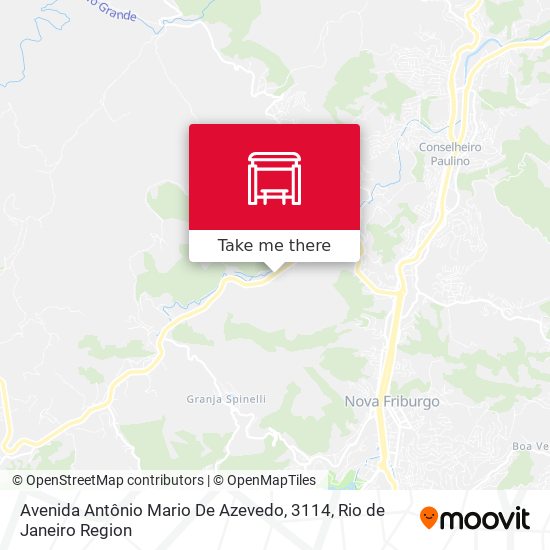 Avenida Antônio Mario De Azevedo, 3114 map