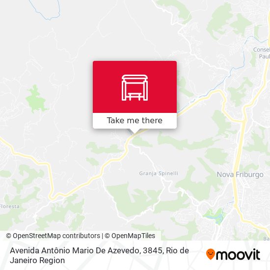 Avenida Antônio Mario De Azevedo, 3845 map