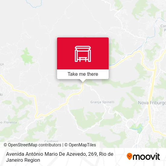 Avenida Antônio Mario De Azevedo, 269 map