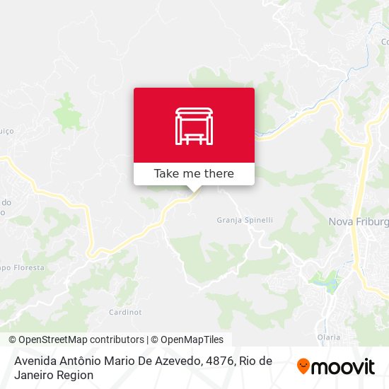 Mapa Avenida Antônio Mario De Azevedo, 4876