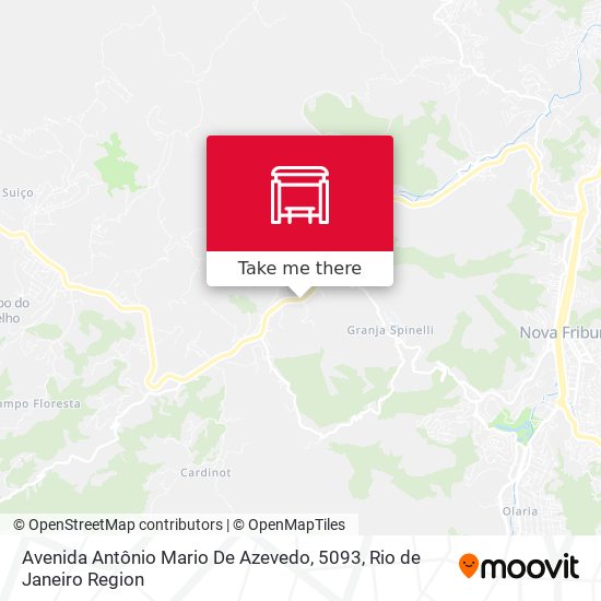 Mapa Avenida Antônio Mario De Azevedo, 5093