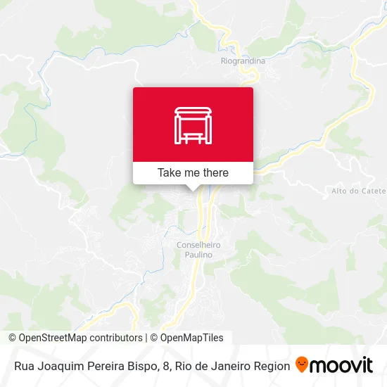 Rua Joaquim Pereira Bispo, 8 map