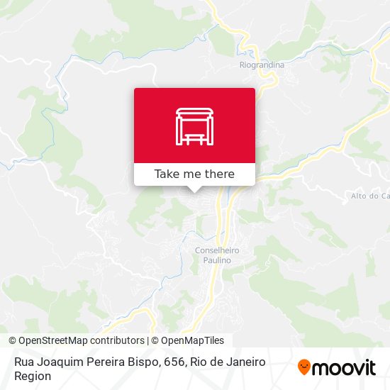 Rua Joaquim Pereira Bispo, 656 map