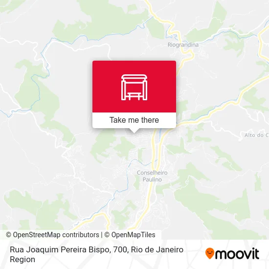 Rua Joaquim Pereira Bispo, 700 map