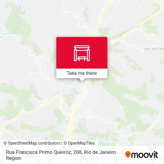 Rua Francisca Primo Queiróz, 208 map