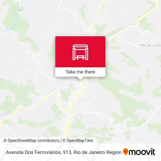 Avenida Dos Ferroviários, 913 map