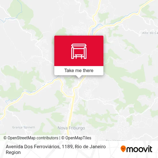 Avenida Dos Ferroviários, 1189 map