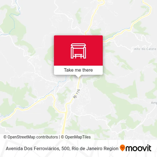 Avenida Dos Ferroviários, 500 map