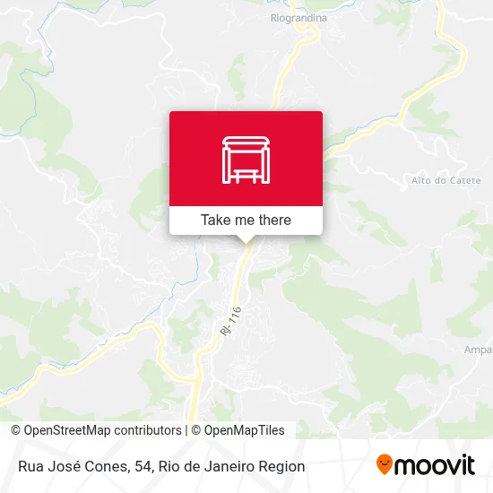 Rua José Cones, 54 map