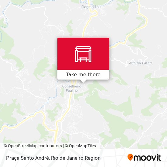 Praça Santo André map