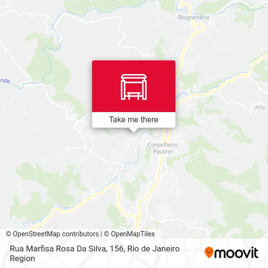 Rua Marfisa Rosa Da Silva, 156 map