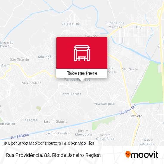 Rua Providência, 82 map
