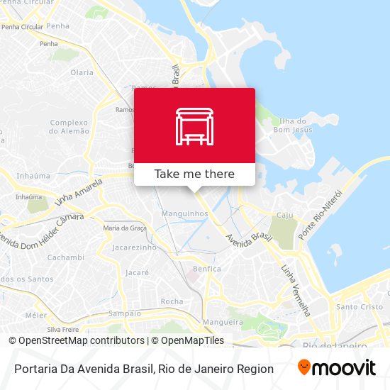 Portaria Da Avenida Brasil map