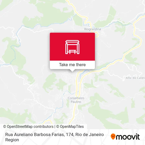 Rua Aureliano Barbosa Farias, 174 map
