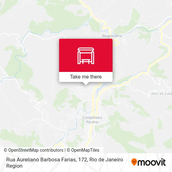 Rua Aureliano Barbosa Farias, 172 map