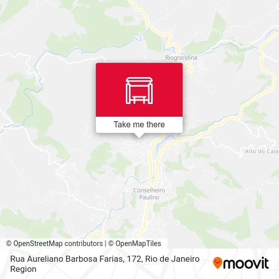 Rua Aureliano Barbosa Farias, 172 map