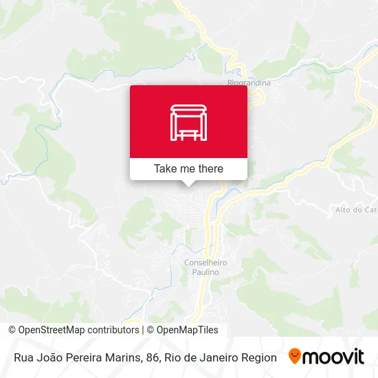 Rua João Pereira Marins, 86 map
