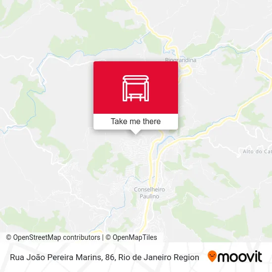 Rua João Pereira Marins, 86 map