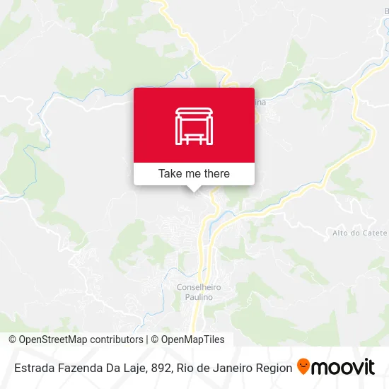 Estrada Fazenda Da Laje, 892 map