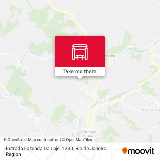 Estrada Fazenda Da Laje, 1230 map