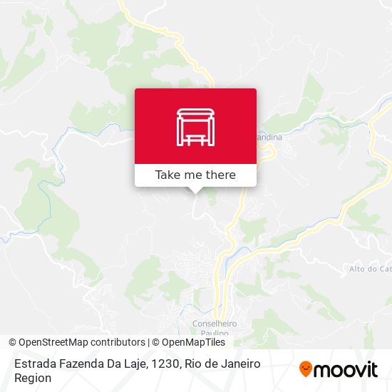 Estrada Fazenda Da Laje, 1230 map