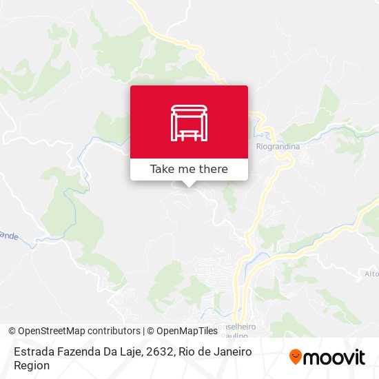 Estrada Fazenda Da Laje, 2632 map