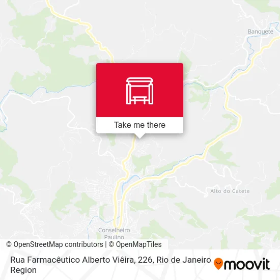 Rua Farmacêutico Alberto Viêira, 226 map