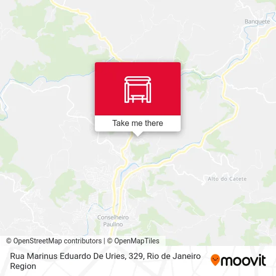 Rua Marinus Eduardo De Uries, 329 map