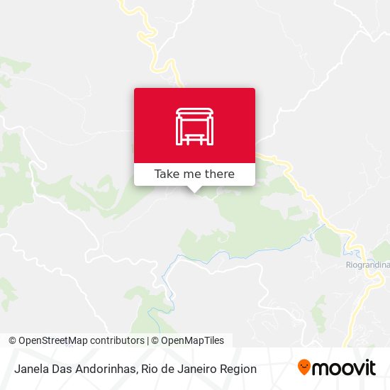Janela Das Andorinhas map