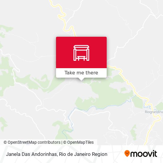 Janela Das Andorinhas map