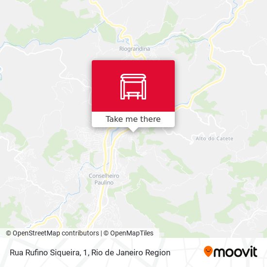 Rua Rufino Siqueira, 1 map