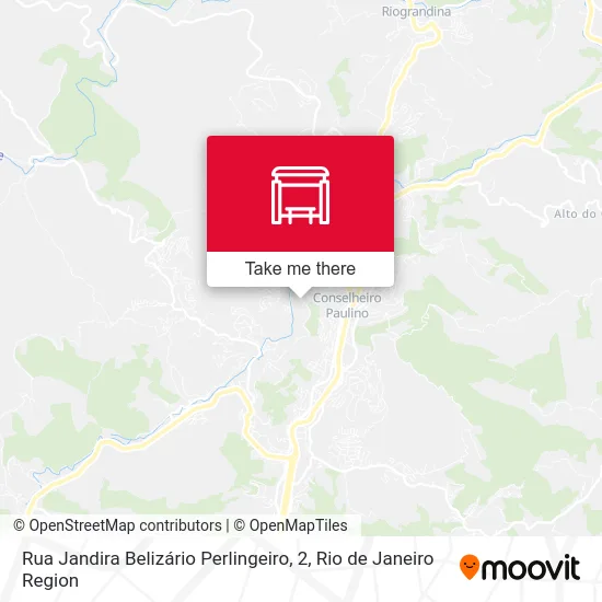 Rua Jandira Belizário Perlingeiro, 2 map