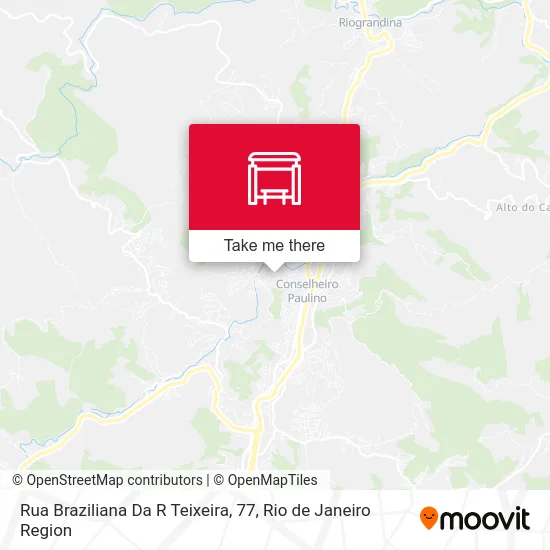 Rua Braziliana Da R Teixeira, 77 map