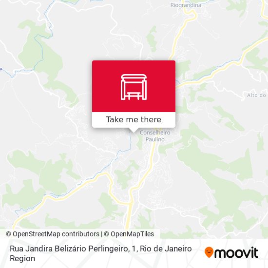 Rua Jandira Belizário Perlingeiro, 1 map
